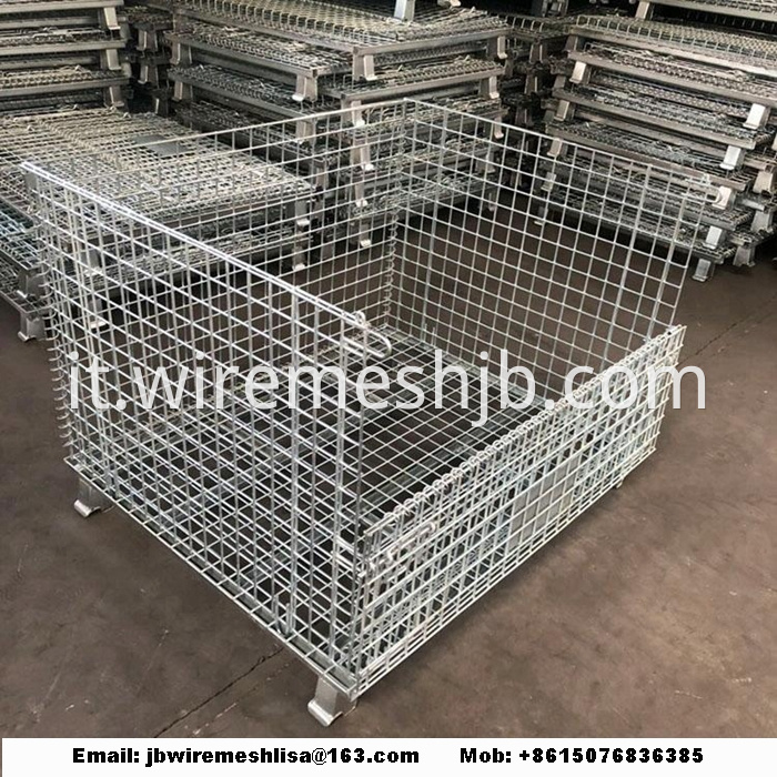 Fold storage cage